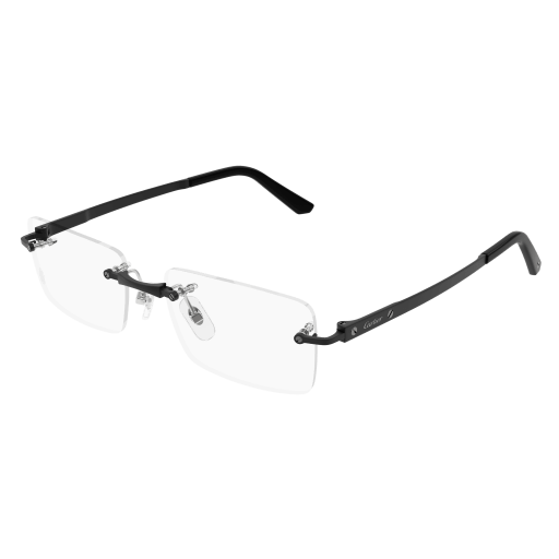 Santos de Cartier Rimless Titanium Eyeglasses