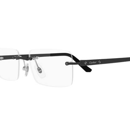 Santos de Cartier Rimless Titanium Eyeglasses