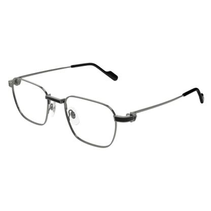 Première de Cartier Square Metal Eyeglasses