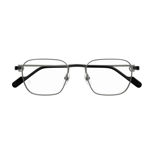 Première de Cartier Square Metal Eyeglasses