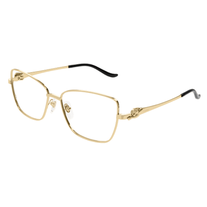 Panthère de Cartier Cat Eye Metal Eyeglasses
