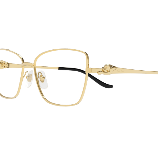 Panthère de Cartier Cat Eye Metal Eyeglasses