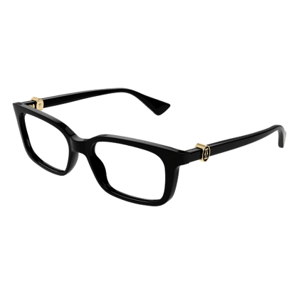 C de Cartier Rectangular Acetate Eyeglasses