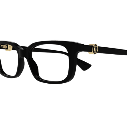 C de Cartier Rectangular Acetate Eyeglasses