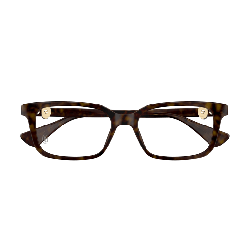 C de Cartier Rectangular Acetate Eyeglasses