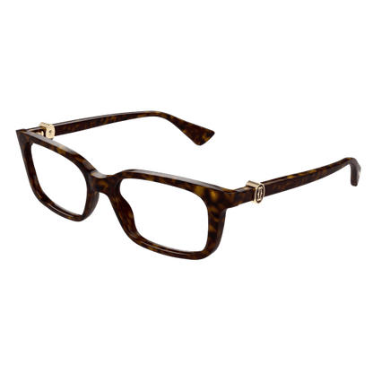 C de Cartier Rectangular Acetate Eyeglasses
