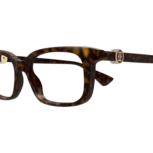 C de Cartier Rectangular Acetate Eyeglasses