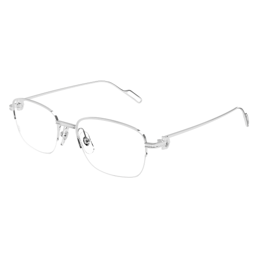 Precious Première de Cartier Half Rim Solid Gold Eyeglasses