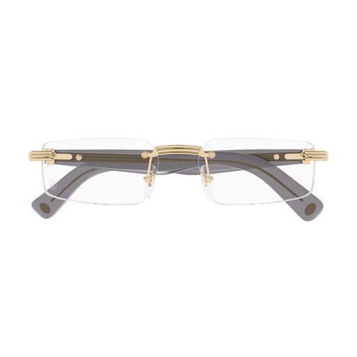 Première de Cartier Rectangular Rimless Eyeglasses