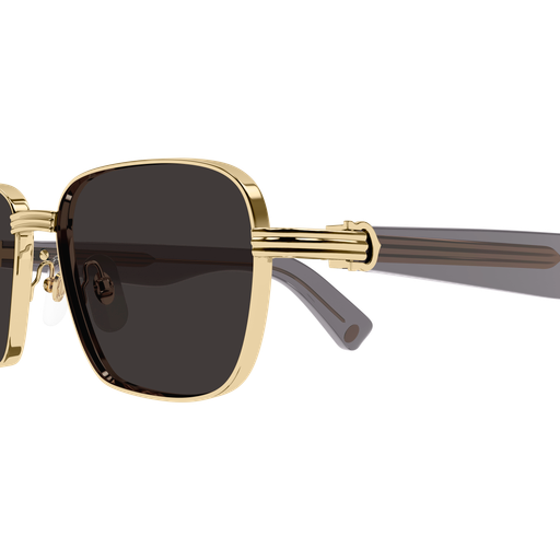 Première de Cartier Square Metal Sunglasses