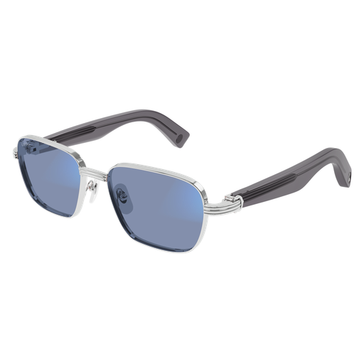Première de Cartier Square Metal Sunglasses