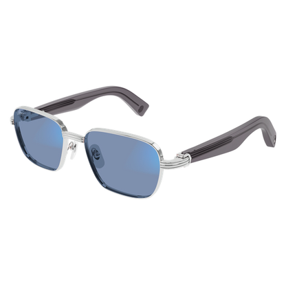 Première de Cartier Square Metal Sunglasses