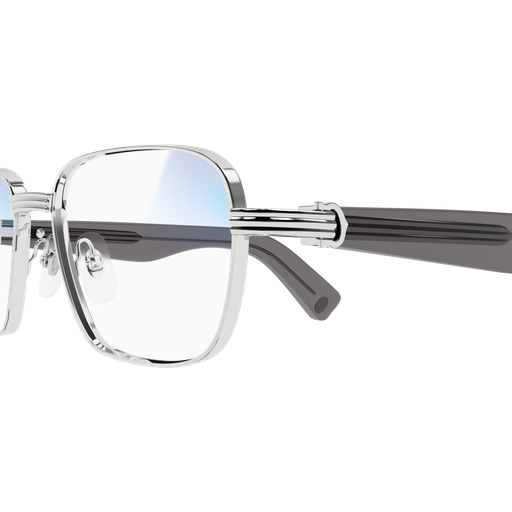 Première de Cartier Square Metal Sunglasses