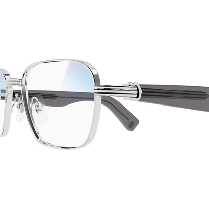 Première de Cartier Square Metal Sunglasses
