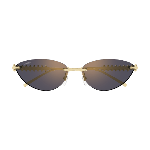 Clash de Cartier Rimless Metal Sunglasses