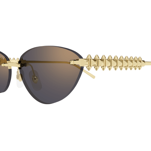 Clash de Cartier Rimless Metal Sunglasses