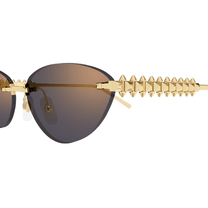 Clash de Cartier Rimless Metal Sunglasses