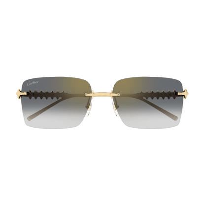 Clash de Cartier Rimless Metal Sunglasses