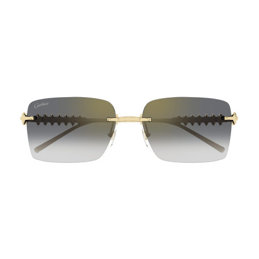 Clash de Cartier Rimless Metal Sunglasses