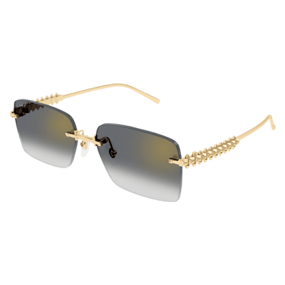Clash de Cartier Rimless Metal Sunglasses