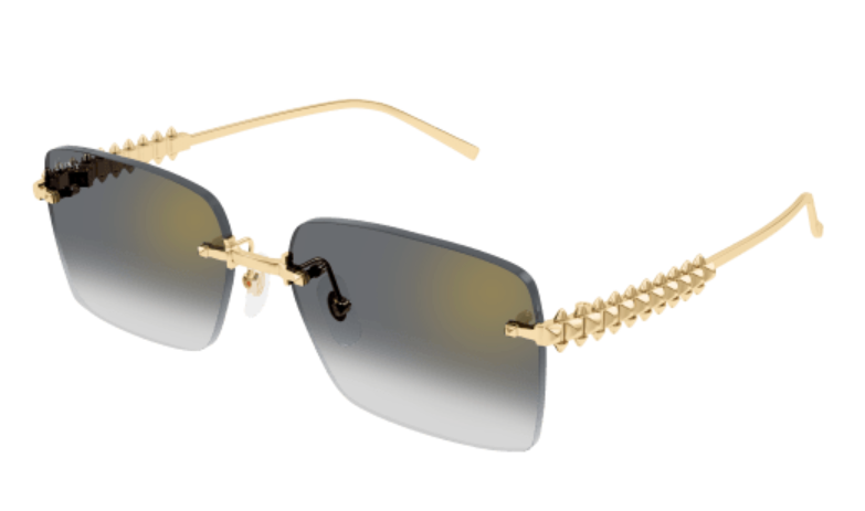 Clash de Cartier Rimless Metal Sunglasses