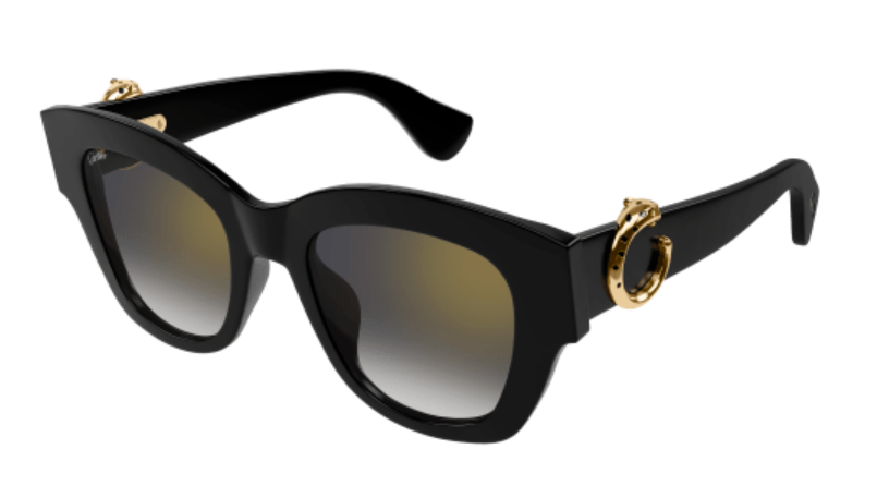 Panthère de Cartier Square Acetate Sunglasses