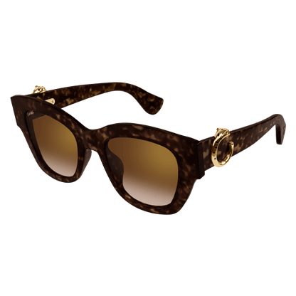 Panthère de Cartier Square Acetate Sunglasses
