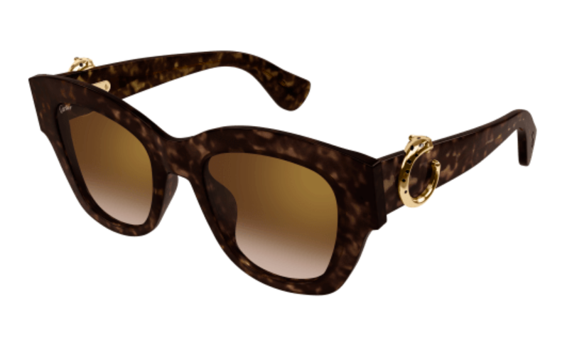 Panthère de Cartier Square Acetate Sunglasses