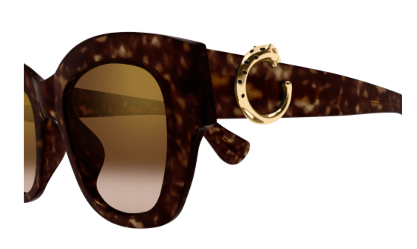 Panthère de Cartier Square Acetate Sunglasses