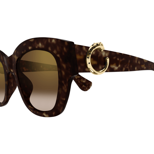 Panthère de Cartier Square Acetate Sunglasses
