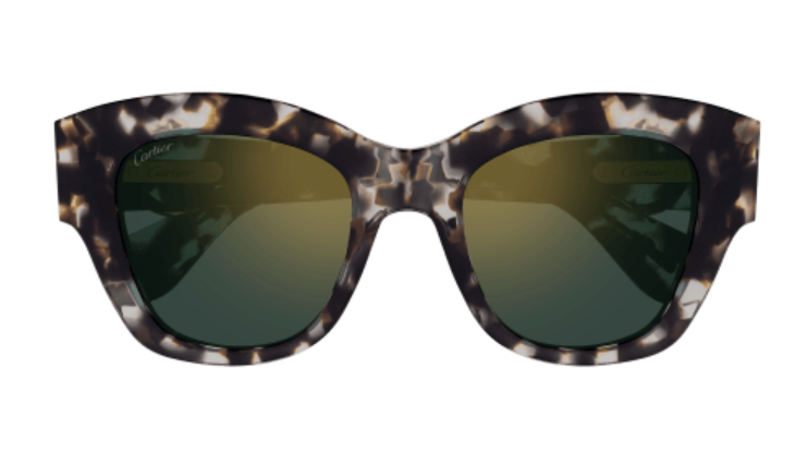 Panthère de Cartier Square Acetate Sunglasses