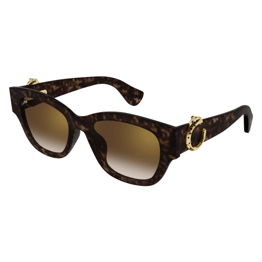 Panthère de Cartier Cat Eye Acetate Sunglasses