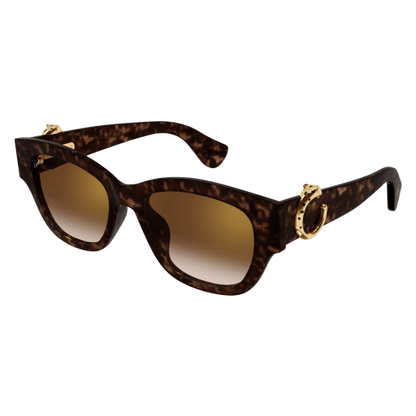 Panthère de Cartier Cat Eye Acetate Sunglasses