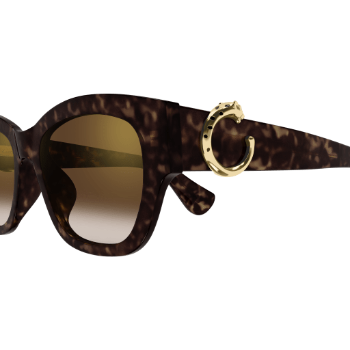 Panthère de Cartier Cat Eye Acetate Sunglasses