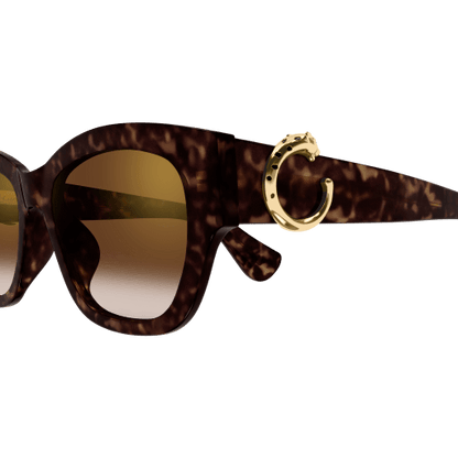 Panthère de Cartier Cat Eye Acetate Sunglasses