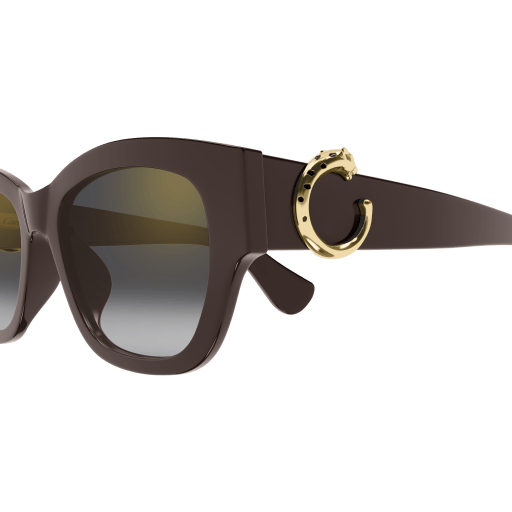 Panthère de Cartier Cat Eye Acetate Sunglasses