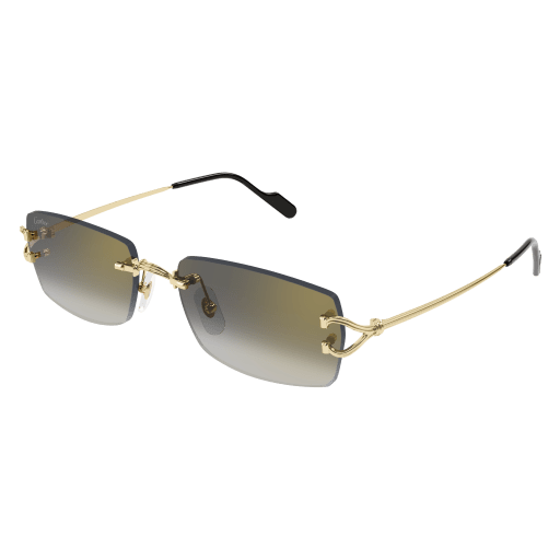 Classic C Motif Rimless Metal Sunglasses