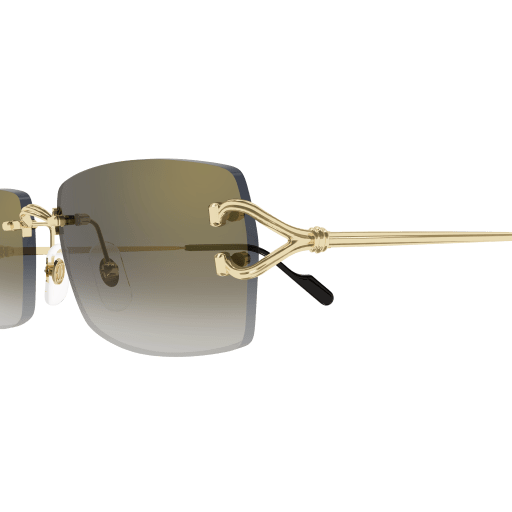 Classic C Motif Rimless Metal Sunglasses