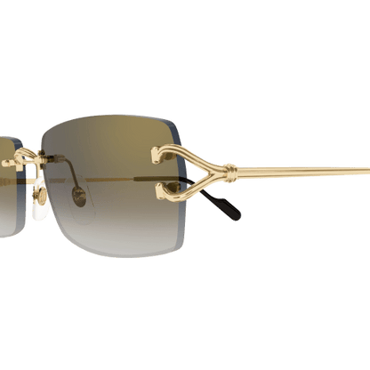 Classic C Motif Rimless Metal Sunglasses