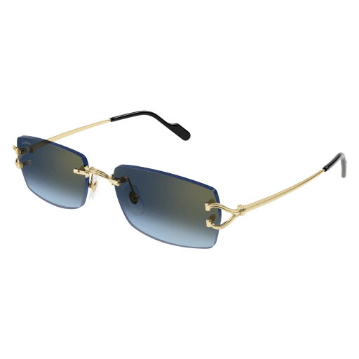 Classic C Motif Rimless Metal Sunglasses