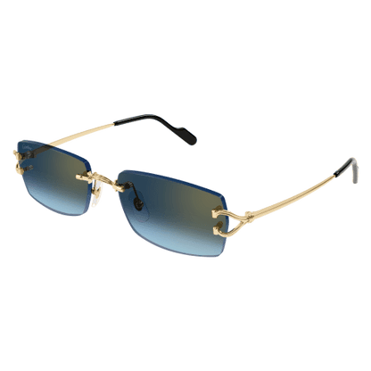 Classic C Motif Rimless Metal Sunglasses