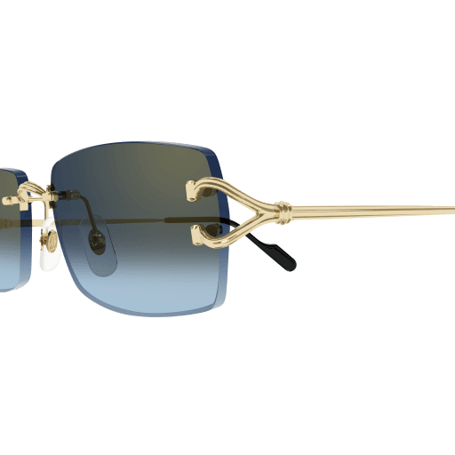Classic C Motif Rimless Metal Sunglasses