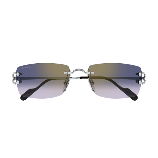Classic C Motif Rimless Metal Sunglasses