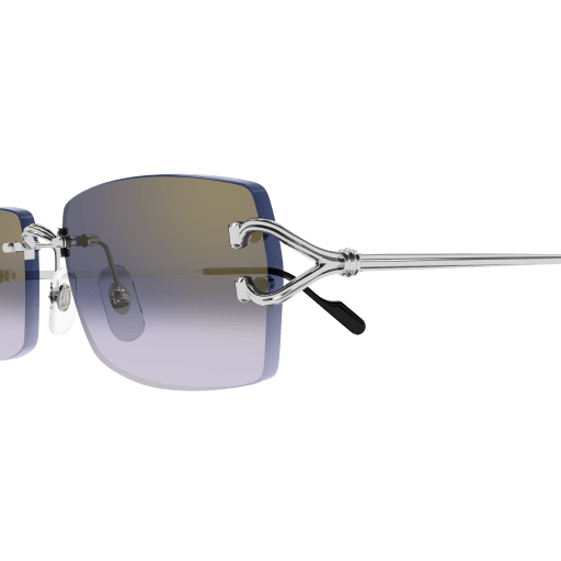 Classic C Motif Rimless Metal Sunglasses