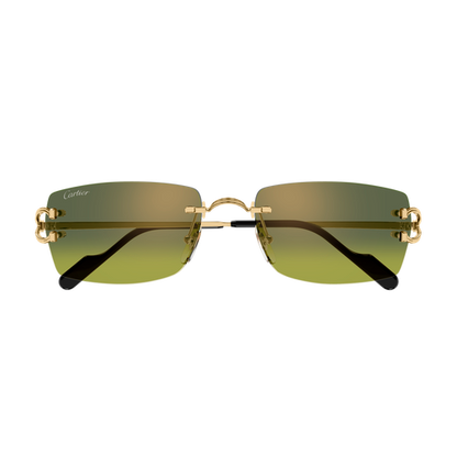 Classic C Motif Rimless Metal Sunglasses
