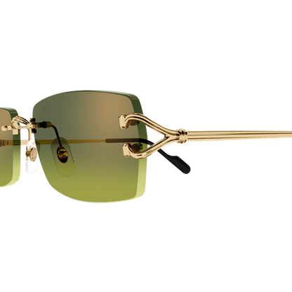 Classic C Motif Rimless Metal Sunglasses