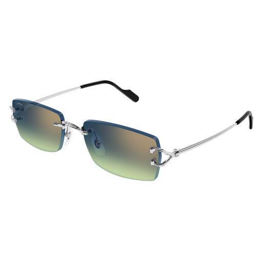 Classic C Motif Rimless Metal Sunglasses