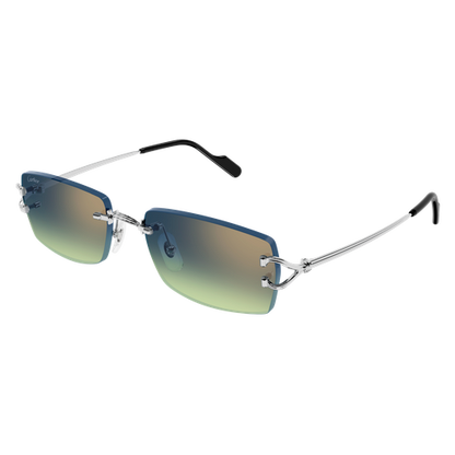 Classic C Motif Rimless Metal Sunglasses