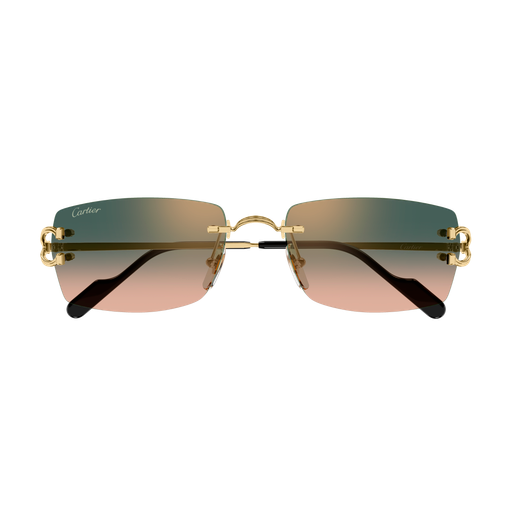 Classic C Motif Rimless Metal Sunglasses