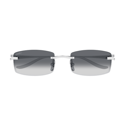 Precious de Cartier Panthere Rimless Solid Gold Sunglasses